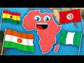 ¡Exploremos La Geografía De África! | Canciones Para Niños | KLT Español