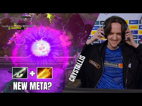 Crystallis' perspective: unorthodox Anti-Mage build vs PARI (20min GG)