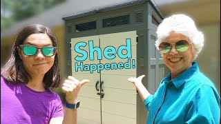 How to Assembling Suncast Modern Shed from Costco