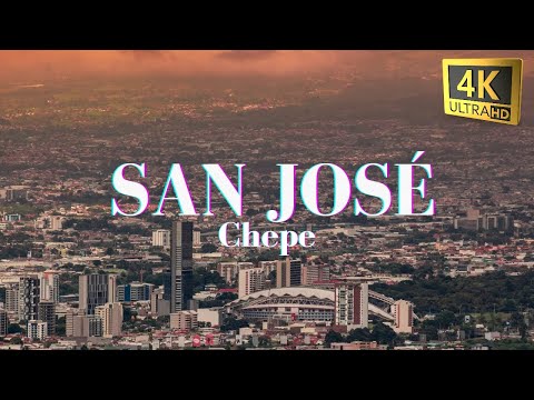 SAN JOSE COSTA RICA DRONE - 4K DRONE VIEW SAN JOSE - TOURIST GUIDE 2025