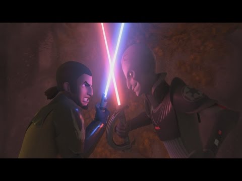 Star Wars Rebels - Kanan vs. The Inquisitor (Ezra's vision) [1080p]