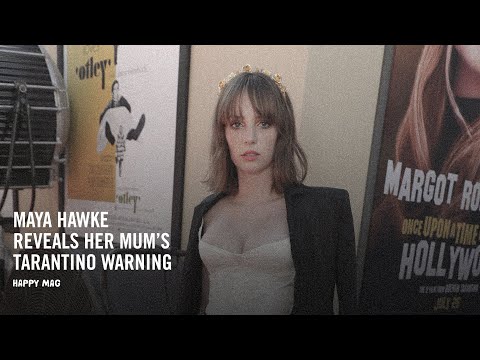 Maya Hawke révèle les précieux conseils d'Uma Thurman avant de travailler avec Quentin Tarantino