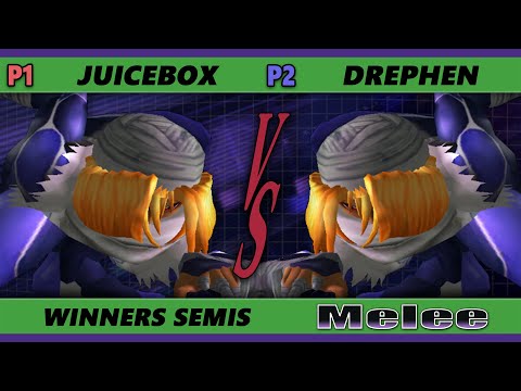 S@X 398 Online Winners Semis - Juicebox (Sheik) Vs. Drephen (Sheik) Smash Melee - SSBM