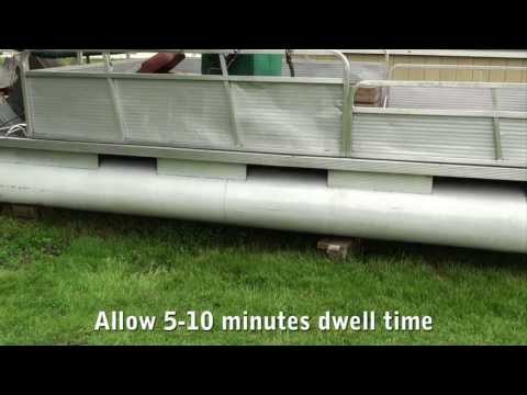 Clean Pontoon - Cleaning Pontoons | Bio-Kleen Aluma Kleen Bio-Kleen Fiberglass Hull Cleaner