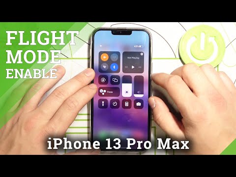 How to Turn On/Off Airplane Mode on iPhone 13 Pro Max - Turn Off All Networks
