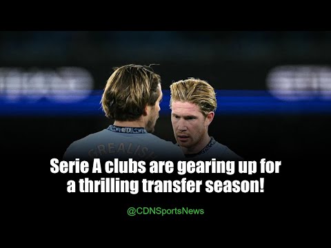 Transfer Market Madness: Serie A Clubs in Full Throttle