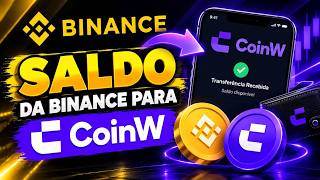 Como Transferir Cripto da Binance Para CoinW