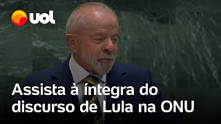 Lula critica Bolsonaro e Trump na ONU e diz que interferência dos EUA é 'inaceitável'; veja íntegra