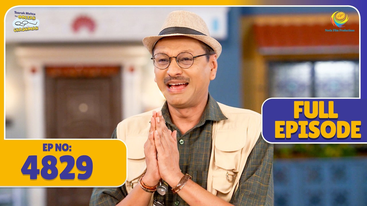 FULL EPISODE 4829 - Popat Ne Emotional Hokar Sabko Bola Thank You ! | Taarak Mehta ka Ooltah Chasmah