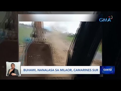Buhawi, nanalasa sa Milaor, Camarines Sur Saksi