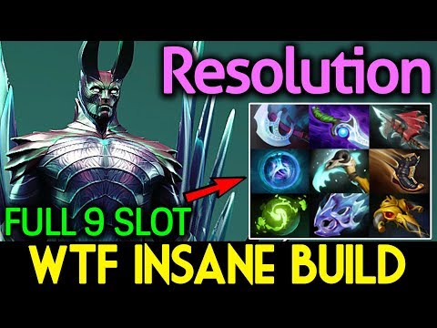 Resolution Dota 2 [Terrorbalde] WTF!! Insane Build - Full 9 Slot