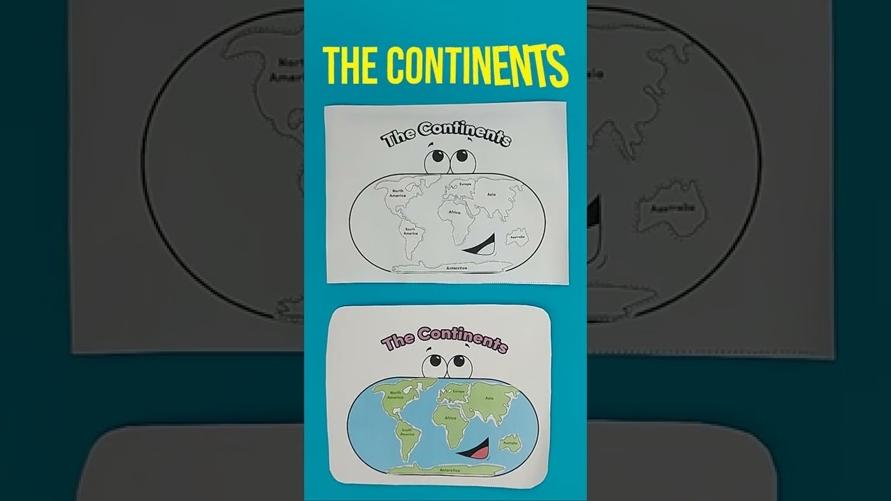 The Continents of the World Worksheet