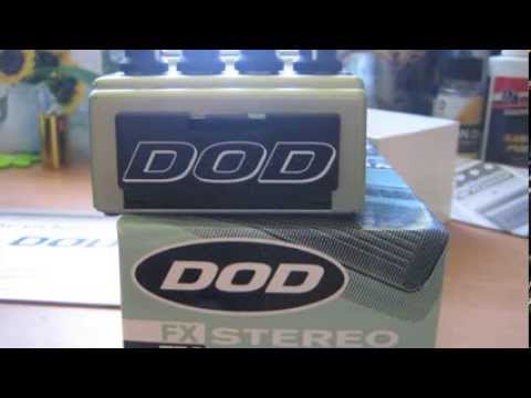 DOD FX-75C Stereo Flanger (demo)