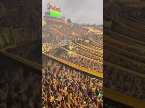 "Hinchada de PEÑAROL vs Nacional - Clásico Apertura 2022 #peñarol" Barra: Barra Amsterdam • Club: Peñarol