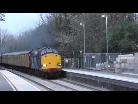 DRS 37609 & 37612 with 1Z22 Tyseley to Bristol high level test train