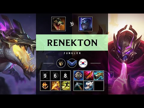Renekton Jungle vs Shen - KR Diamond Patch 25.13