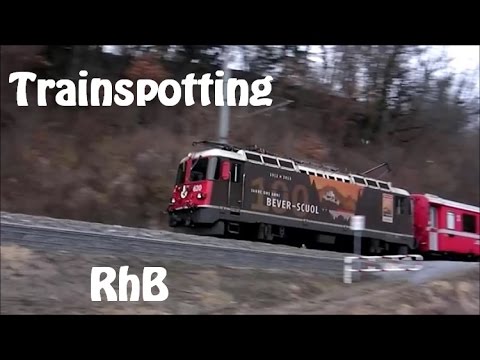 Trainspotting bei der Rhätischen Bahn