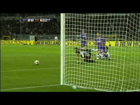 Juventus - Fiorentina = 1-1 (Serie A Tim - 8 Giornata - Full Highlights e Goals) Sky HD 17/11/09