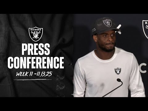 Pete Carroll, Geno Smith and Ashton Jeanty Presser - 11.13.25