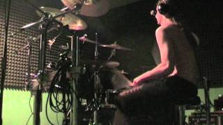 Cerebral Effusion - Epidemic of the era - Studio drumcam