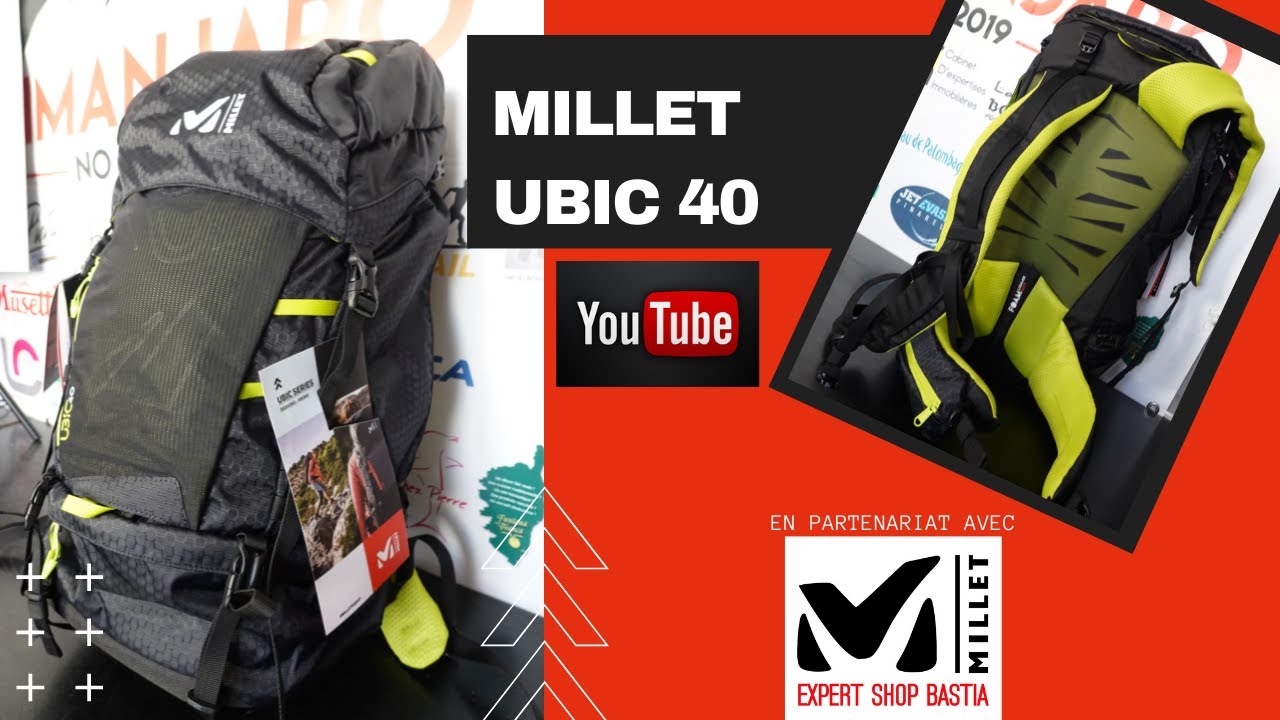 MILLET UBIC 40 un sac à dos multi-activités pour la montagne