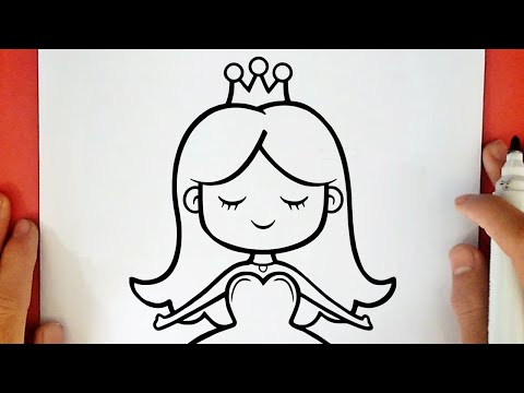 COMMENT DESSINER UNE PRINCESSE