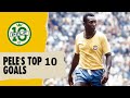 Pele -Top 10 Impossible Goals Ever #pele #brazil #football