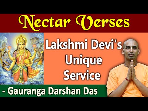 Lakshmi Devi's Unique Service | Nectar Verses (SB 3.28.23) | Gauranga Darshan Das