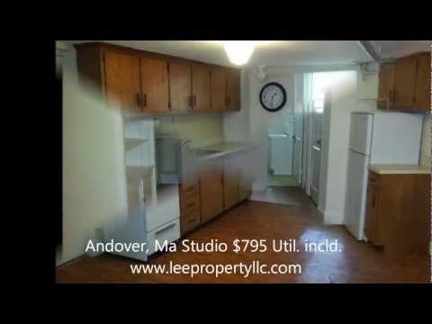 Andover Ma Studio includes all utilities, 1.5 miles from commuter rail. Jog/walk friendly community