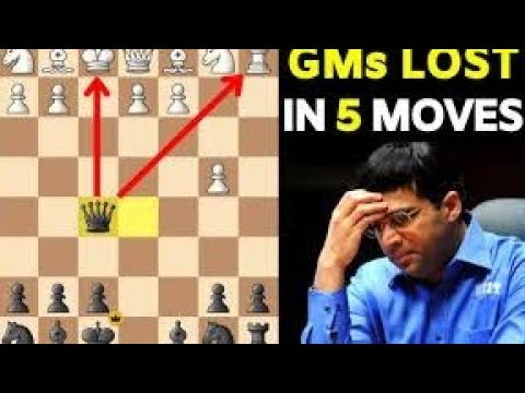 5 Deadly Traps: GMs and IMs lost in 5 moves😱😱 #chess #chesscom