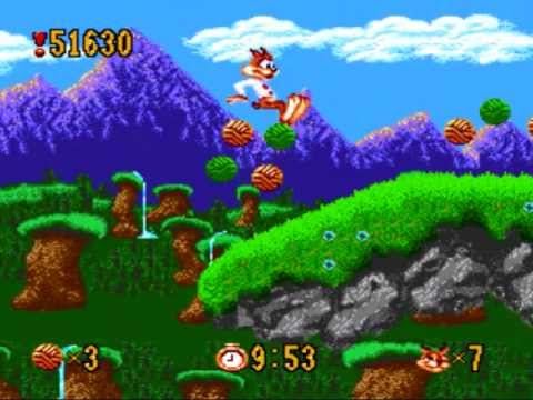 Let's Play Bubsy Part 1 Let The Furry Madness Begin!