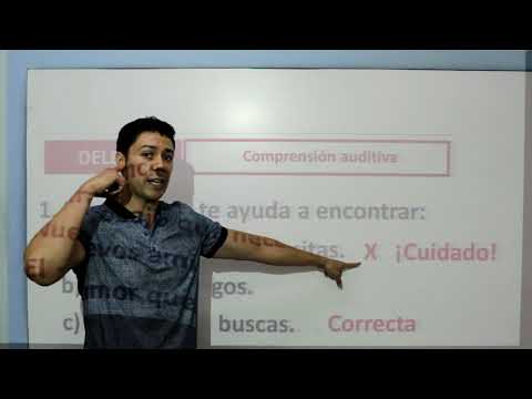 DELE A2. Tarea auditiva 1. Examen 1.