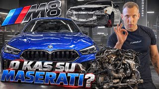 KODEL KITAS OPERATORIUS ? BMW ///M8 JAU PO KĖBULO DARBŲ! 🔥