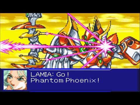 Super Robot Wars Original Generation 2 - Angelg All Attacks