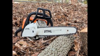 First Thoughts on the Stihl MS 180 C