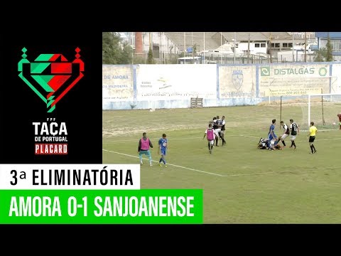 Taça de Portugal Placard: Amora Fc 0 - 1 Ad Sanjoanense