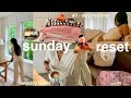 SUNDAY RESET ROUTINE🫧 Deep Cleaning Productive Prep For The Week