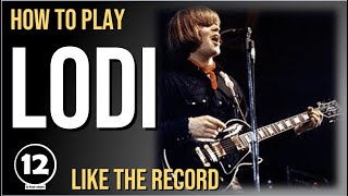 Lodi - Creedence Clearwater Revival | Guitar Lesson