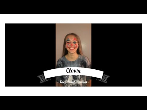 Clown Face Paint