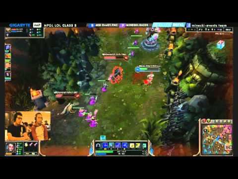 Mineski.DK.Razer vs MSi evoGT.TnC [GMPGL 5-6 | League of Legend ]