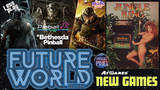 New Bethesda Pinball Tables Are Here   AtGames NOD Sale   Jungle King   Future World