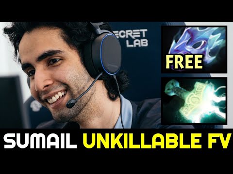 SUMAIL Unkillable Faceless Void with 20min Free Moon Shard Dota 2