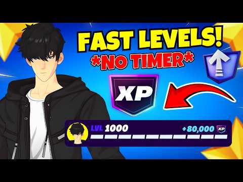 New FAST AFK Fortnite XP MAP to Help LEVEL UP FAST in Chapter 7 Season 1!