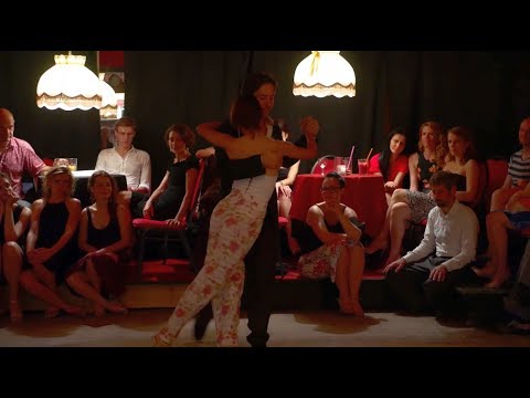 Anna Sieprawska & Dominic Bridge 2/4 - Kraków, Milonga La Luna