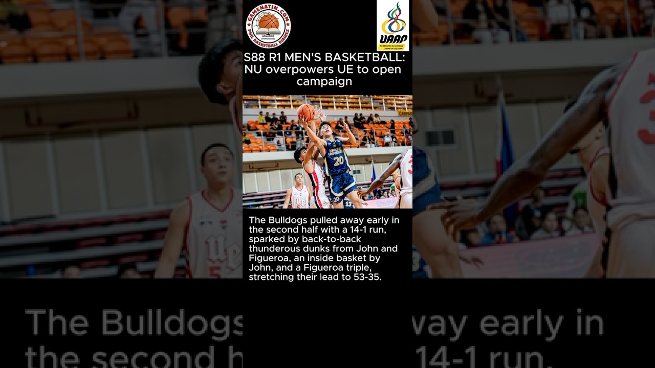 UAAP Basketball: NU overpowers UE to notch opening day win