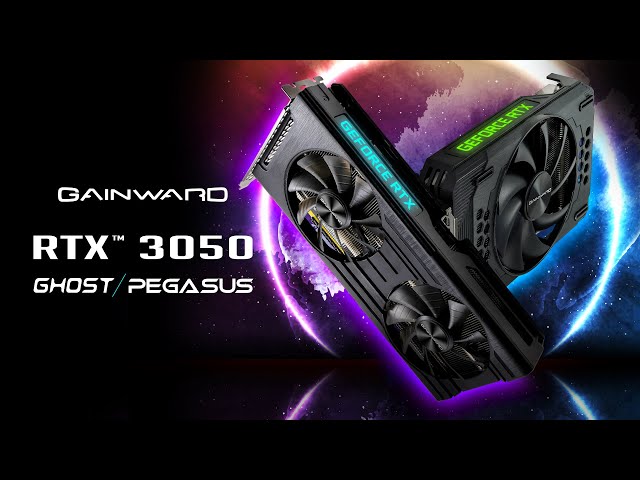 Card màn hình GAINWARD RTX 3050 GHOST 8GB GDDR6 (NE63050019P1-190AB)