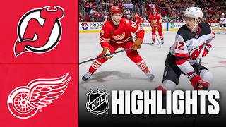 Devils vs. Red Wings | NHL Highlights | April 11, 2026