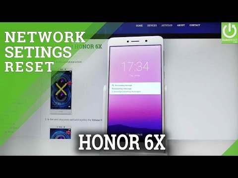 How to Restore Default Network Settings in HONOR 6X |HardReset.info