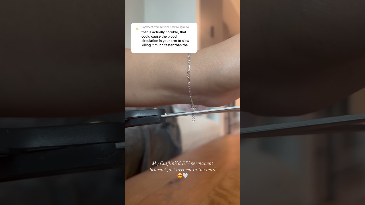cufflinkd.com | how to wear your CuffLink’d permanent bracelet — no welding or jeweler required!🔗🔒