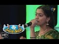 Ninne Ninne Song - Anukruthi Performance in ETV Padutha Theeyaga - 25th April 2016